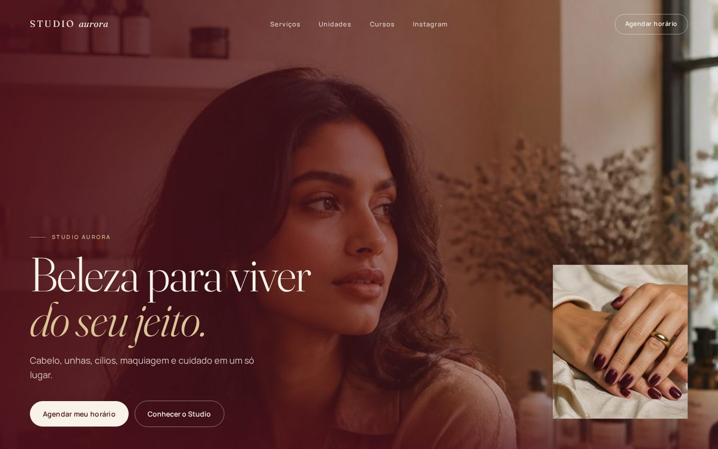Prévia da demonstração para Beleza & Estética